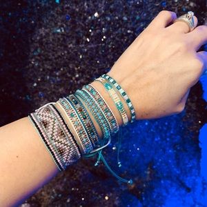 Morena and Proud set bracelets